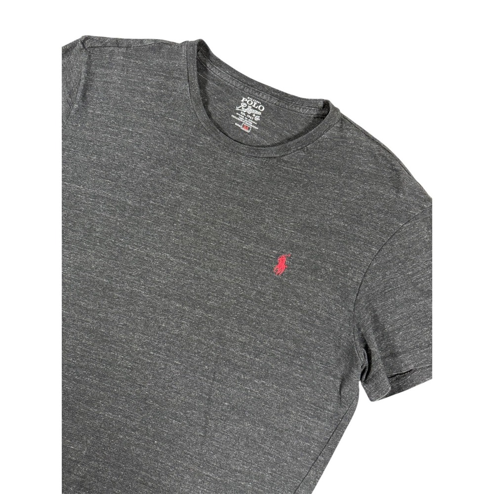 Polo Ralph Lauren Relaxed Fit T Shirt Mens Medium Gray Pony Logo Tee